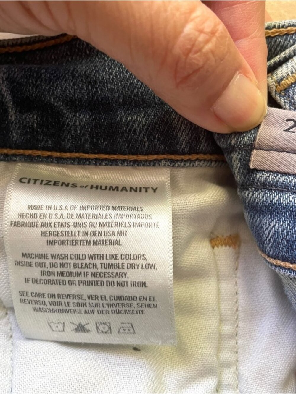 Citizens of Humanity Emerson Slim Fit Boyfriend Jeans in Meadow - 28" - Picture 8 of 13